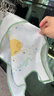 Babyprints圍兜兒童罩衣幼兒園吃飯寶寶圍嘴防濺防水反穿衣口水兜無(wú)袖兩件 曬單實(shí)拍圖
