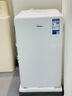美的（Midea）93升單門一級低音復(fù)古白色小冰箱單溫冷藏租房家用宿舍辦公室可放美妝BC-93MF【國家補貼】 曬單實拍圖
