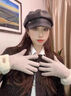 南極人羊毛手套女士冬季保暖觸屏手套加絨開(kāi)車(chē)騎車(chē)騎行防風(fēng)寒棉手套可愛(ài)卡其色均碼 曬單實(shí)拍圖