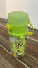 babycare兒童水杯夏季吸管杯學(xué)飲杯免擰戶(hù)外運動(dòng)直飲幼兒園上學(xué)水壺-青色 曬單實(shí)拍圖