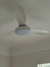 美的（Midea）風(fēng)扇燈餐廳吊扇燈led臥室48寸開(kāi)葉扇三葉扇熟睡風(fēng)包安裝 曬單實(shí)拍圖