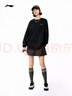 李寧套頭無帽衛(wèi)衣男女同款2025秋冬加絨時(shí)尚復(fù)古運(yùn)動(dòng)上衣AWDVJ43 曬單實(shí)拍圖