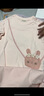 戴維貝拉（DAVE＆BELLA）2025夏裝新款純棉女童t恤兒童衣服小童短袖上衣洋氣女寶寶打底衫 糖果粉【現(xiàn)貨】 110 cm（建議身高100-110cm） 曬單實(shí)拍圖