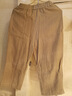 可然樸簡(jiǎn)【愷舟】100%酵洗漢麻 寬松九分褲休閑蘿卜褲子女褲夏季新款2025 棕櫚棕 M 曬單實(shí)拍圖