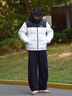 鴨鴨（YAYA）【320g充絨】羽絨服男短款2025冬季新款加厚零下極寒面包服外套 青光黑色 L (建議130-150斤) 曬單實(shí)拍圖