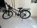 鳳凰官方旗艦店山地自行車(chē)男女士變速單車(chē)青少年學(xué)生越野公路賽車(chē)途瑞 鋼架【輻條】長(cháng)石灰 26寸【適合160-185cm】 24速 曬單實(shí)拍圖