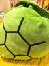 躍越（yueyue）超大毛絨烏龜殼抱枕保暖玩偶服飾圖片可互動(dòng)寵物睡袋被子王八神器 綠色烏龜殼可穿【加厚加寬升級版 前后有棉】 85厘米【適合6-9歲】 曬單實(shí)拍圖