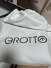 GROTTO個樂經(jīng)典黑石hobo包大小號植鞣綿羊皮腋下單肩斜挎軟包七夕禮物 經(jīng)典黑 金標S 曬單實拍圖
