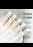京東京造 陶瓷筷子 家用高檔景德鎮(zhèn)食品級【抗菌防霉】金枝玉葉10雙裝 曬單實(shí)拍圖