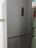 容聲253升一級能效三開(kāi)門(mén)小電冰箱家用小型風(fēng)冷無(wú)霜節能出租房宿舍BCD-253WD16NPA璀璨金家電國家補貼 曬單實(shí)拍圖