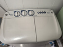 美的（Midea）雙桶洗衣機12kg洗+7kg脫大容量家用品質(zhì)雙電機同洗同脫分區洗滌一級能效 流線(xiàn)蝶形波輪MP8DS136 曬單實(shí)拍圖