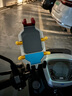 五匹osopro電動(dòng)車(chē)手機導航支架摩托車(chē)手機固定架彩殼版甲殼防盜減震變徑車(chē)把款可選配無(wú)線(xiàn)充電 曬單實(shí)拍圖