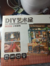 若態(tài)若來(lái)diy小屋小熊餐吧積木玩具手工拼裝拼圖模型兒童生日禮物女生 曬單實(shí)拍圖