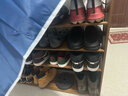 苡茉鞋架家用門(mén)口防塵簡(jiǎn)易鞋柜入戶(hù)衣帽置物收納架茶藍六層100 曬單實(shí)拍圖