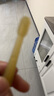十月結晶嬰兒口腔清潔器新生兒乳牙刷寶寶舌苔刷舌頭清潔棒柔軟硅膠2支裝 曬單實(shí)拍圖