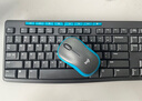 羅技（Logitech）MK275 鍵鼠套裝 無(wú)線鍵鼠套裝 辦公鍵鼠套裝 全尺寸 商務(wù)鍵鼠套裝 帶無(wú)線2.4G接收器 黑藍(lán)色 曬單實(shí)拍圖