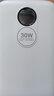 品勝【3C認證】充電寶30W雙向快充20000毫安大容量可上飛機高鐵移動電源數(shù)顯適用蘋果華為小米手機白 曬單實拍圖