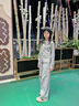 G.DUCKKIDS小黃鴨女大童洋氣春裝2025新款初中生學(xué)生衣服女孩假兩件襯衫套裝 花灰色 160 cm 建議身高145-155重70-80斤 曬單實(shí)拍圖