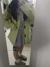 駱駝（CAMEL）三防沖鋒衣戶(hù)外登山服防風(fēng)防水防污三合一運動(dòng)外套 AD12263514X,青果綠,男女 抓絨 XL 曬單實(shí)拍圖