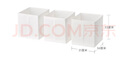 宜家（IKEA）SKUBB思庫布儲物盒收納盒內衣收納分層分類(lèi)袋衣柜臥室學(xué)生宿舍 白色6件套 曬單實(shí)拍圖
