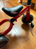 babycare兒童三輪車(chē)平衡車(chē)腳踏車(chē)嬰兒寶寶二合一學(xué)步車(chē)1-5歲 羅拉紅 曬單實(shí)拍圖