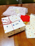 無(wú)印良品（MUJI）[自營(yíng)限定款]女士無(wú)側縫 雙層紗織睡衣  軟棉棉內衣 淺粉色格紋 M 曬單實(shí)拍圖