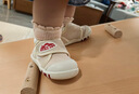 kids.ing學(xué)步鞋1-2歲嬰幼兒童鞋男女寶寶鞋飛織網(wǎng)面透氣機能鞋軟底步前鞋 曬單實(shí)拍圖