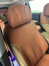 京飯碗騰勢D9座套2022-25年款座椅套四季通用坐墊翻毛皮馬鞍墊智駕版 鎏年棕-【7座標準版】 騰勢D9專(zhuān)車(chē)專(zhuān)用翻毛皮 曬單實(shí)拍圖