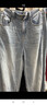 森馬（Semir）森柔牛仔牛仔褲女涼感闊腿褲25夏顯腿長(cháng)褲子109325124006 曬單實(shí)拍圖