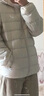 亞瑟士亞瑟士童裝25年冬季兒童柔軟舒適三防輕薄保暖羽絨服【高充絨量】 奶白色 清潔度1000-鴨絨 175 充絨量117.3g 曬單實(shí)拍圖