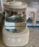 大宇全玻璃恒溫水壺 嬰兒調(diào)奶器恒溫保溫壺沖奶壺 電熱水養(yǎng)生壺1.3L 曬單實拍圖