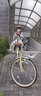 TI-MOUNT 精品日本自行車(chē)內三變速電燈鎖日式輕便單車(chē)接送孩成人老人男女 米色/象牙白 26寸 內三速 曬單實(shí)拍圖