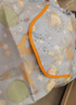 9i9寶寶吃飯罩衣長(cháng)袖防水純棉嬰兒童圍兜畫(huà)畫(huà)衣幼兒園圍裙A149王子 曬單實(shí)拍圖