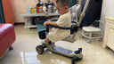 貝易（BEIE）至尊滑板車 1-14歲兒童溜溜車六合一全能款寶寶周歲禮物 云母灰 曬單實(shí)拍圖