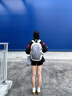 百事旅行包雙肩包戶(hù)外運動(dòng)羽毛球包女款2025年最新款旅游大學(xué)生背包 曬單實(shí)拍圖