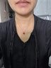 Grace Girl四葉草項鏈女士款簡約氣質(zhì)玫瑰金鎖骨鏈七夕情人節(jié)生日禮物送女友 曬單實拍圖