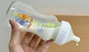 布朗博士玻璃奶瓶 3-6月新生嬰兒防脹氣防嗆 寬口徑奶瓶270ml 雙兔 曬單實(shí)拍圖