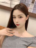 百年老鳳祥999純銀歲歲平安扣項鏈女款2025新款麥穗玉吊墜520送女 福氣平安項鏈 曬單實(shí)拍圖