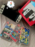 Nintendo Switch任天堂OLED游戲機NS掌上主機日版白色便攜家用體感掌機(國家補貼15%) 曬單實拍圖
