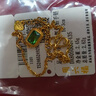 周六福哥特綠林黃金手鏈女金鑲嵌鋯石生日禮物J0713936 約2.35g 16+3cm 曬單實拍圖