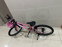 途銳達 超輕兒童山地自行車(chē)6-12歲男女孩學(xué)生青少年單車(chē)SC700冰莓粉22寸 曬單實(shí)拍圖
