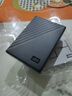 西部數(shù)據(jù)（WD）5TB 移動(dòng)硬盤 USB3.0 My Passport隨行版2.5英寸 黑 機(jī)械硬盤 筆記本電腦外接 大容量加密存儲(chǔ) 曬單實(shí)拍圖