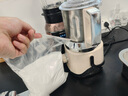 DEATKN德國干濕兩用研磨機家用粉碎機中藥材打粉機五谷磨粉機破壁機 【旗艦款 米白色】【純銅電機+六葉鋼刀】 曬單實(shí)拍圖
