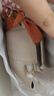 香微（XIANGWEI）送媽媽生日禮物實(shí)用40母親婆婆50歲60長(cháng)輩女士手提包包女包2025年 白色【禮袋禮盒裝+花束絲巾】 【送長(cháng)輩的暖心禮物】 曬單實(shí)拍圖