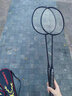 奧匹碳素羽毛球拍雙拍耐打成人碳纖維單打雙打羽拍耐用進(jìn)攻型球拍 AP-384 磨砂黑 一支裝 曬單實(shí)拍圖