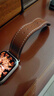 BHO適用蘋果手表表帶apple watch新款s10/ultra2手表帶真皮iwatch s9/8/7/6/5/se愛馬仕小牛皮表帶 曬單實拍圖