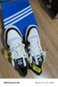 阿迪達斯 （adidas）三葉草 男女鞋  FORUM LOW CL 運動(dòng)休閑鞋 JQ8734 白色  40.5 曬單實(shí)拍圖
