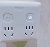 德力西(DELIXI)86型轉換插頭/插座/轉換插座/電源轉換器 一轉四轉換插頭分控開(kāi)關(guān) 曬單實(shí)拍圖