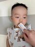 煦凜日本手指套牙刷嬰兒0-3歲兒童口腔清潔指套寶寶舌苔清潔器嬰幼兒 【2盒裝】60片 曬單實(shí)拍圖