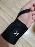 Keep護(hù)腕健身運(yùn)動薄款羽毛球排球腱鞘炎臥推護(hù)手腕護(hù)具 黑 2只裝  曬單實(shí)拍圖